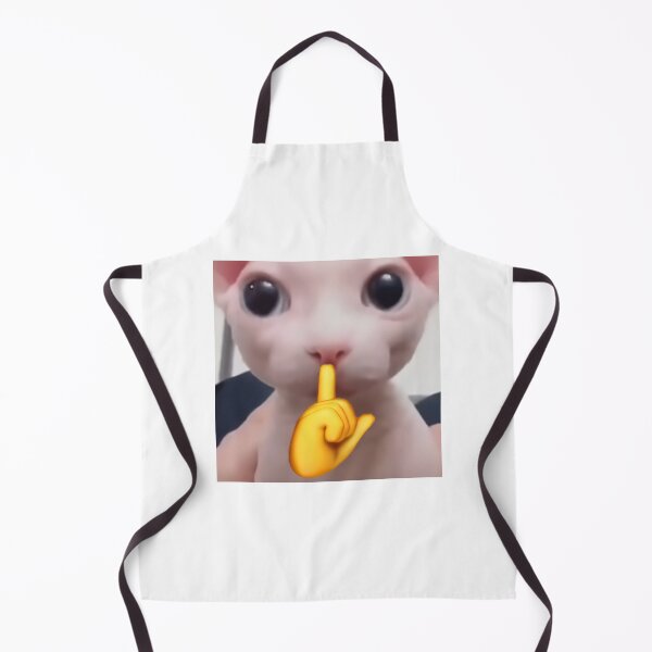 Item preview, HQ Bingus Shushing Cat Meme  designed and sold by fomodesigns.