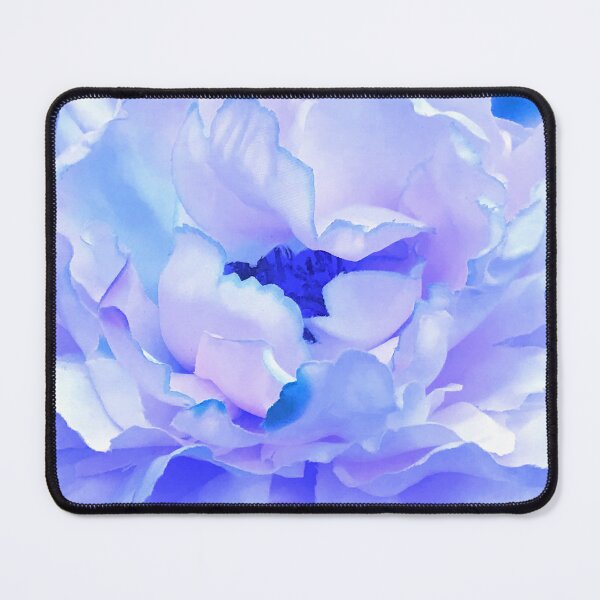 Item preview, Pastel Blue Silk Floral With Lilac Highlights Close-Up designed and sold by DEC02.