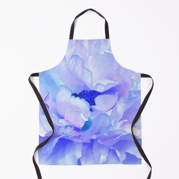 Item preview, Pastel Blue Silk Floral With Lilac Highlights Close-Up designed and sold by DEC02.