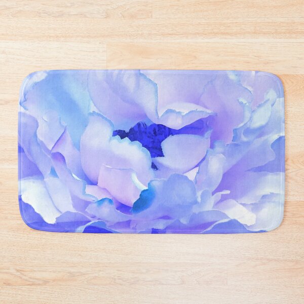 Item preview, Pastel Blue Silk Floral With Lilac Highlights Close-Up designed and sold by DEC02.