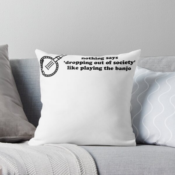 Item preview, funny banjo quote  designed and sold by BuildingSupp.