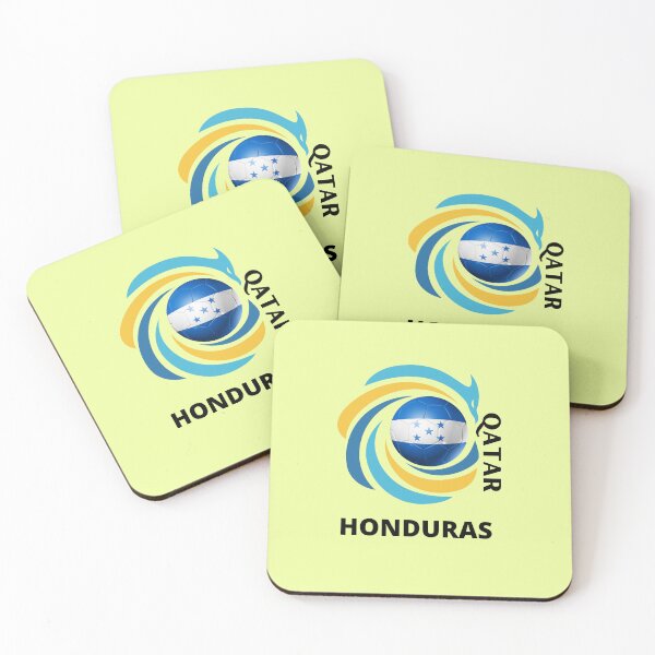 Item preview, Qatar Football soccer team Honduras  designed and sold by DesignsbyMona.