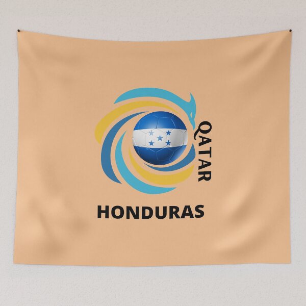 Item preview, Qatar Football soccer team Honduras  designed and sold by DesignsbyMona.