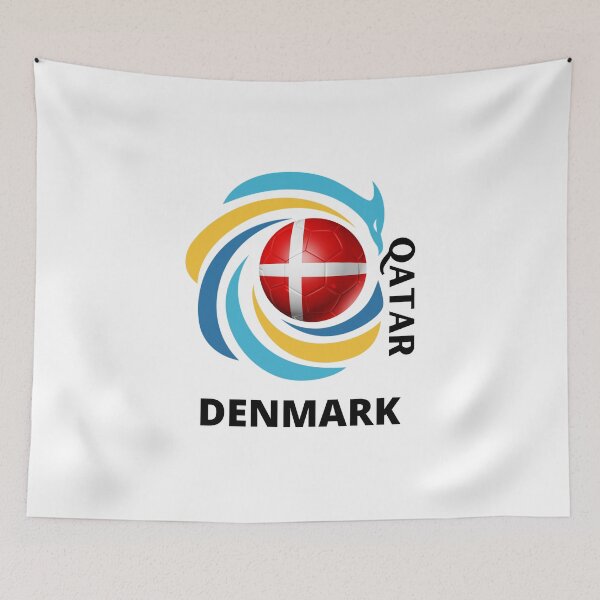 Item preview, Qatar Football soccer team Denmark designed and sold by DesignsbyMona.