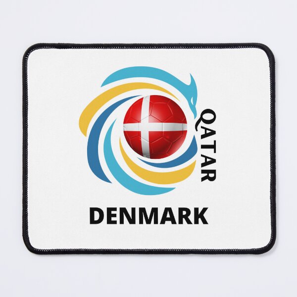 Item preview, Qatar Football soccer team Denmark designed and sold by DesignsbyMona.