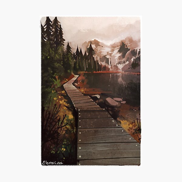 Item preview, Mountain Path designed and sold by Elentori.