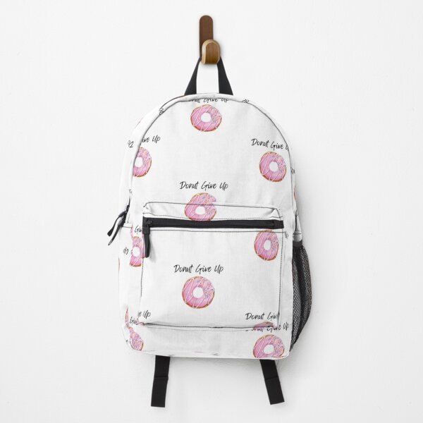 Item preview, Donut Give Up - Pink Frosted designed and sold by Flip Your Pancake.
