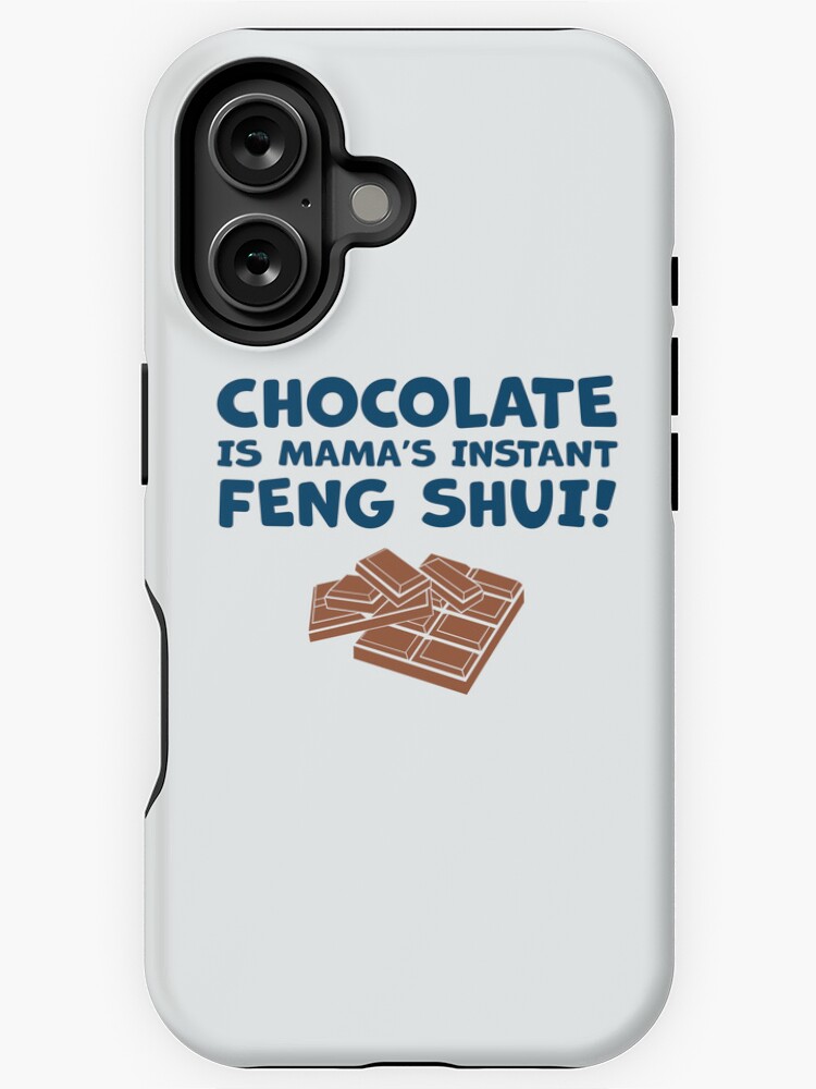 Thumbnail 1 of 4, iPhone Case, Chocolate Is Mama’s Instant Feng Shui! designed and sold by aotolife.