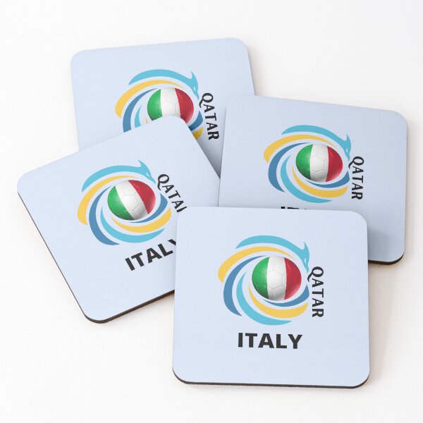 Item preview, Qatar Football soccer team Italy designed and sold by DesignsbyMona.