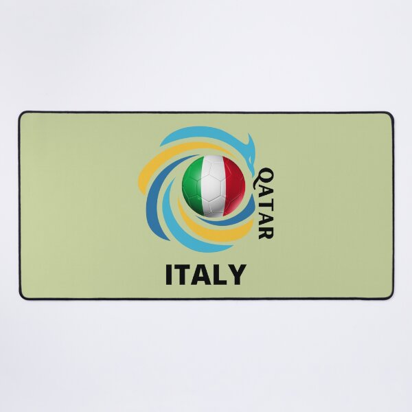 Item preview, Qatar Football soccer team Italy designed and sold by DesignsbyMona.