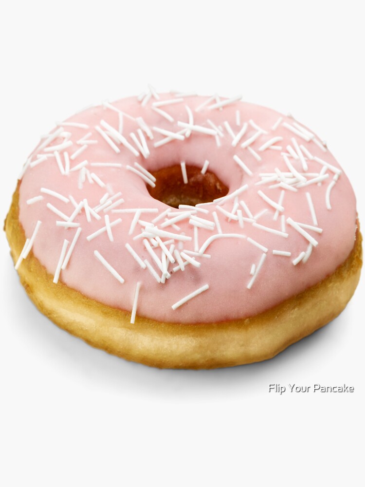 White Sprinkle Donut Vinyl