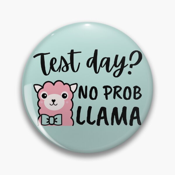 Item preview, Funny Test Day No Prob Llama Teacher Student designed and sold by AnyKitty.
