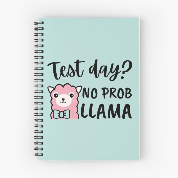 Item preview, Funny Test Day No Prob Llama Teacher Student designed and sold by AnyKitty.