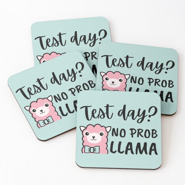 Item preview, Funny Test Day No Prob Llama Teacher Student designed and sold by AnyKitty.