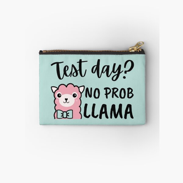 Item preview, Funny Test Day No Prob Llama Teacher Student designed and sold by AnyKitty.
