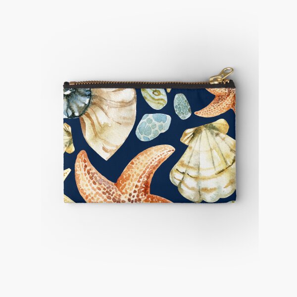 Item preview, Seashells with starfish watercolor  designed and sold by FGCART.