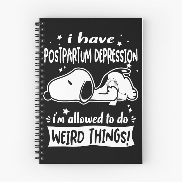 Item preview, I Have Postpartum Depression I Am Allowed To Do WEIRD THINGS!  designed and sold by Wlsnpeggy.