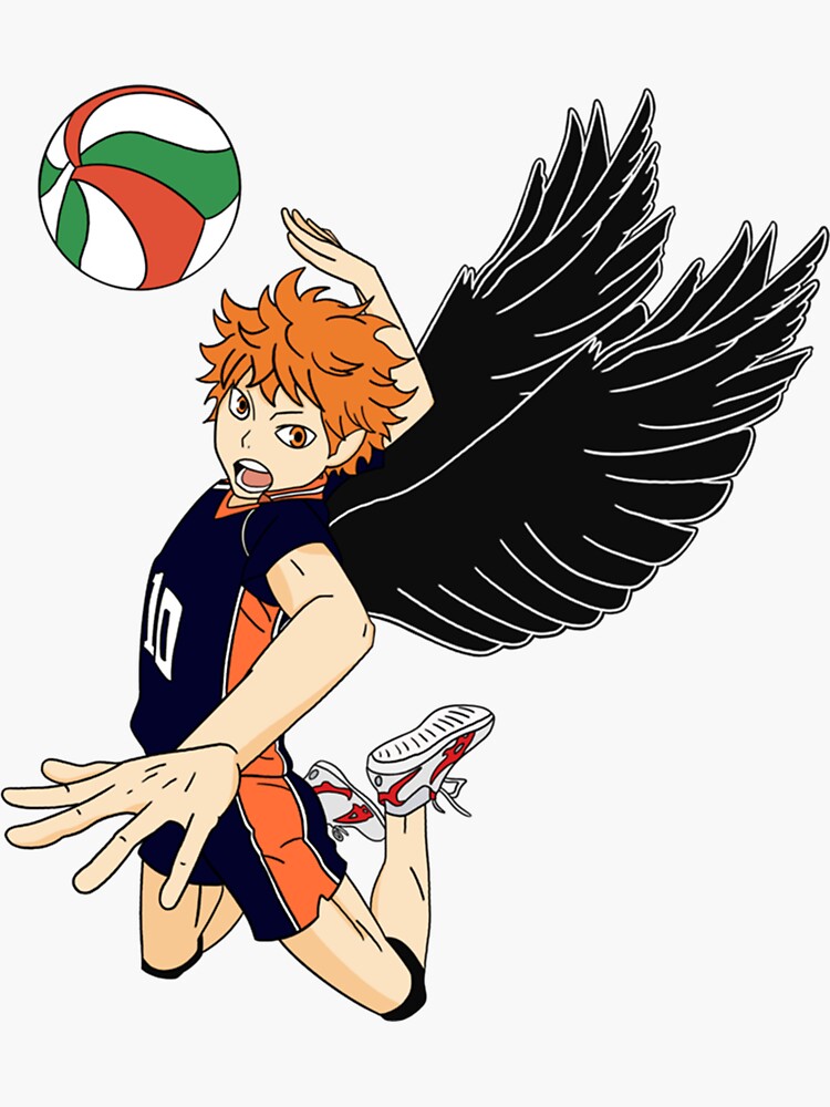 Haikyuu Hinata Shoyo Crow Classic T Shirt Sticker For Sale By Joannonapk6 Redbubble 8911