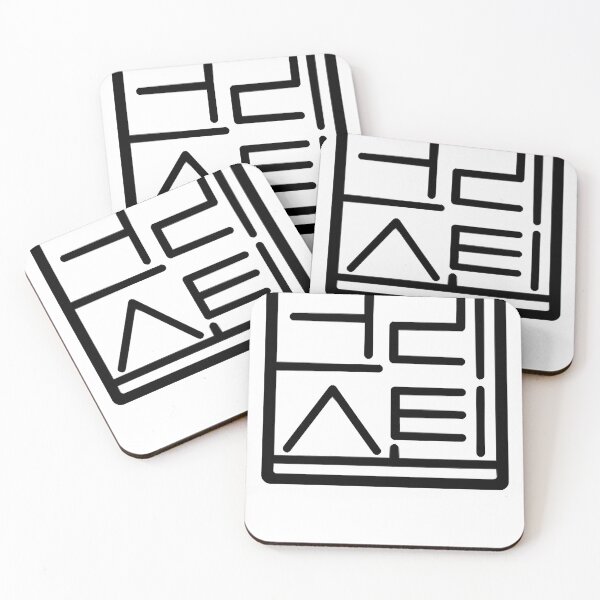 Item preview, Kristen  Christine name LOGO in Korean, my name in Korean, Hangul, Korean Letter stamp style designed and sold by BuildingSupp.