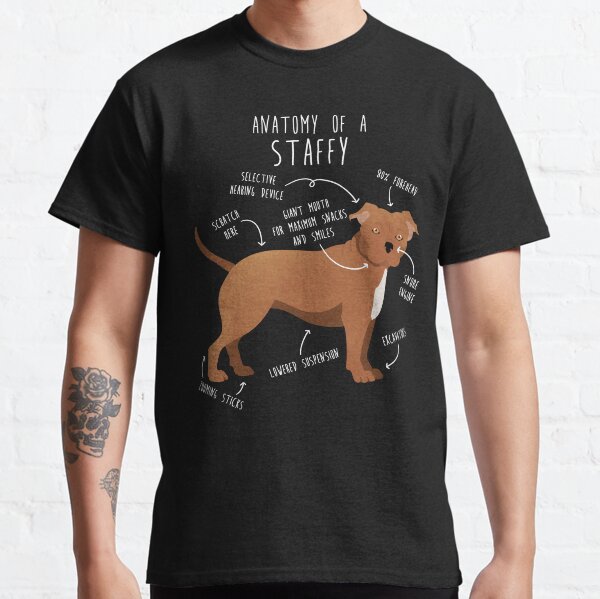 Item preview, Staffordshire Terrier Staffy Anatomy designed and sold by Clara Hollins.