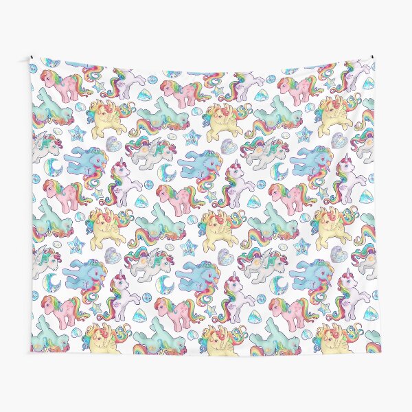Rainbow Ponys G1 Tapestry