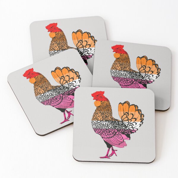 Item preview, Chicken 3: Lesbian Pride (2022) designed and sold by Zia Frazier.
