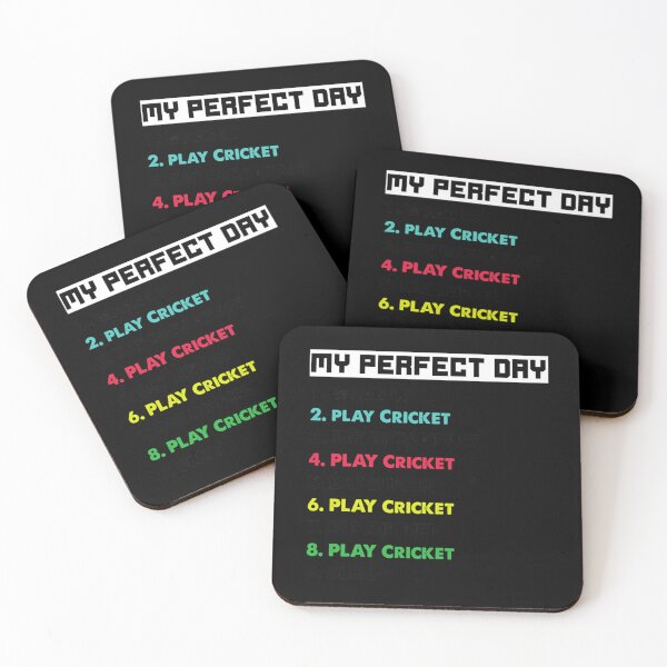 Item preview, My Perfect Day To Play Criket Funny Criket Design Shirt Funny Quarantine Criket Games Play  designed and sold by felyn3gloria.