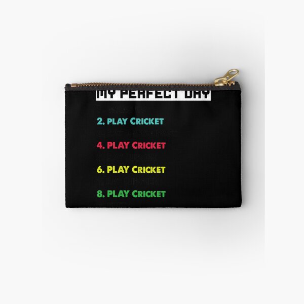 Item preview, My Perfect Day To Play Criket Funny Criket Design Shirt Funny Quarantine Criket Games Play  designed and sold by felyn3gloria.
