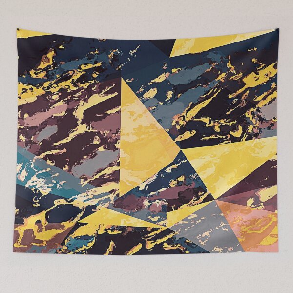 Item preview, Abstract geometric triangles trendy pattern designed and sold by cutecrazytshirt.