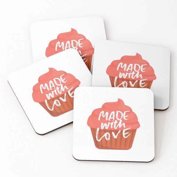 Item preview, Made With Love Cupcake designed and sold by Flip Your Pancake.
