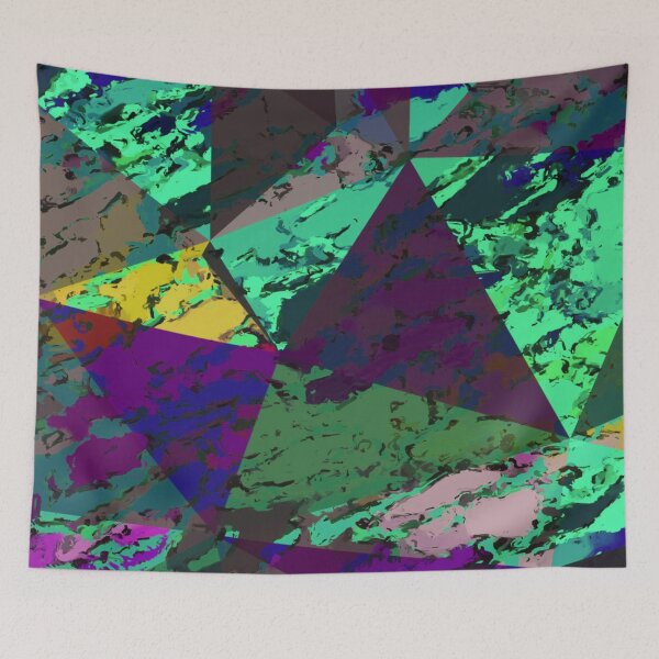 Item preview, Triangles pattern,bright designed and sold by cutecrazytshirt.