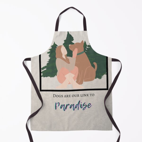 Item preview, Dogs are our link to paradise designed and sold by Harleqindesign.
