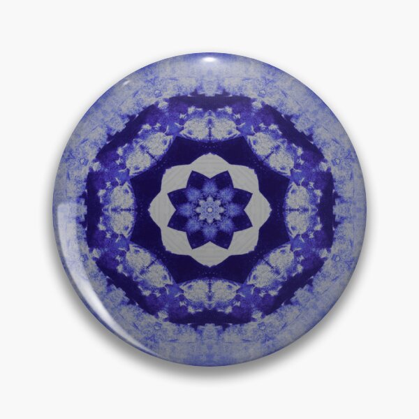 Item preview, Purple Violet Geometric Abstract Floral Pattern designed and sold by KeksWorkroom.