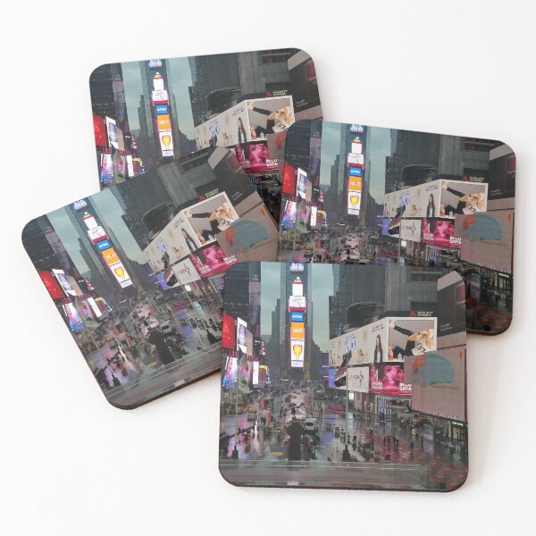 Item preview, Times Square in the Rain designed and sold by M. K..