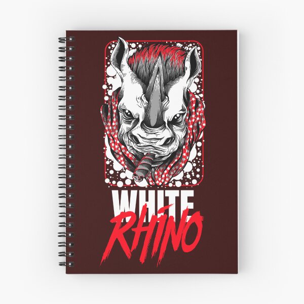 Item preview, White Rhino  Marijuana Cannabis Weed Strain  -420 Stoner Design-  Red designed and sold by YomeHayin.