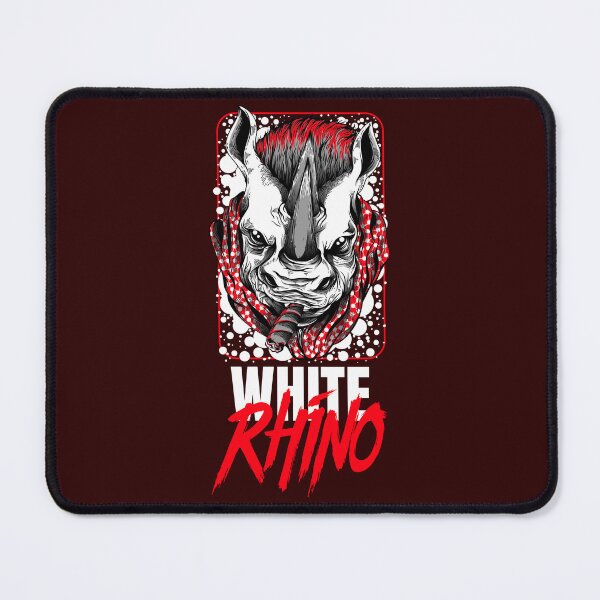Item preview, White Rhino  Marijuana Cannabis Weed Strain  -420 Stoner Design-  Red designed and sold by YomeHayin.