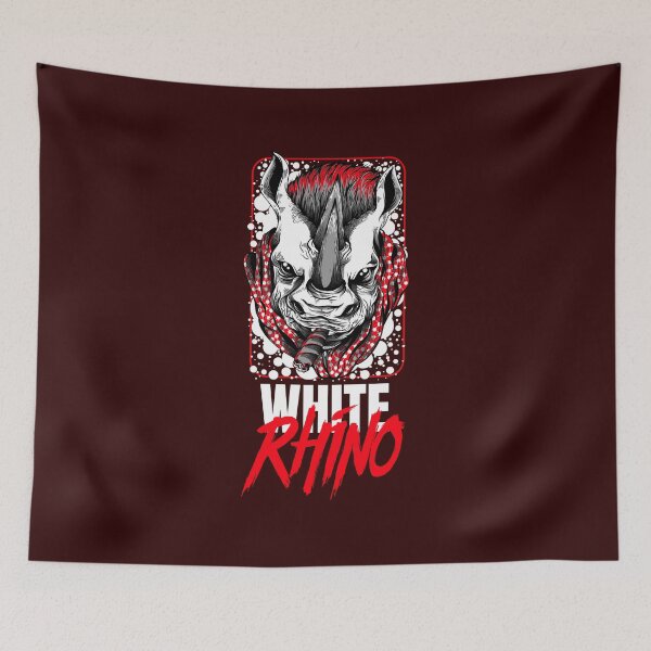 Item preview, White Rhino  Marijuana Cannabis Weed Strain  -420 Stoner Design-  Red designed and sold by YomeHayin.