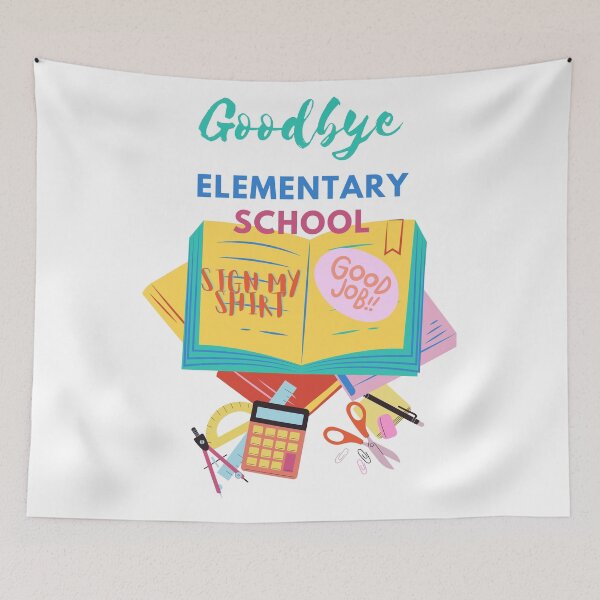 Item preview, Bye Bye Elementary hello Middle school designed and sold by TIPJ.