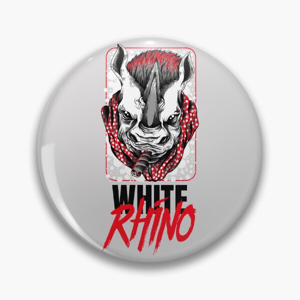 Item preview, White Rhino  Marijuana Cannabis Weed Strain  -420 Stoner Design-  Red designed and sold by YomeHayin.