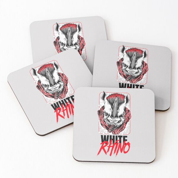 Item preview, White Rhino  Marijuana Cannabis Weed Strain  -420 Stoner Design-  Red designed and sold by YomeHayin.
