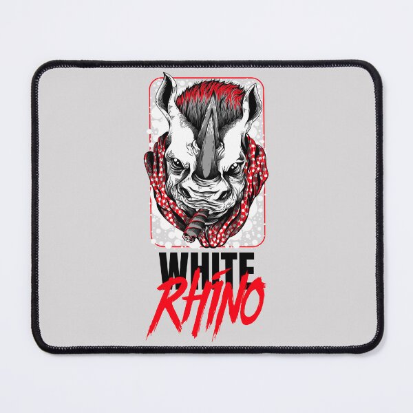 Item preview, White Rhino  Marijuana Cannabis Weed Strain  -420 Stoner Design-  Red designed and sold by YomeHayin.
