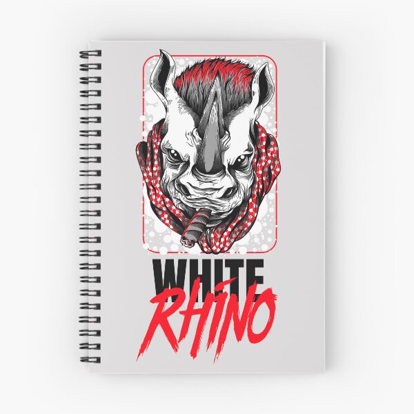 Item preview, White Rhino  Marijuana Cannabis Weed Strain  -420 Stoner Design-  Red designed and sold by YomeHayin.