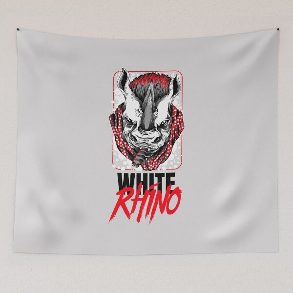 Item preview, White Rhino  Marijuana Cannabis Weed Strain  -420 Stoner Design-  Red designed and sold by YomeHayin.