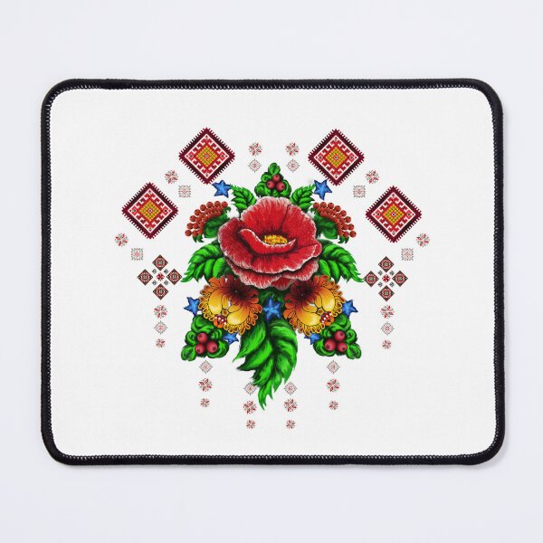 Item preview, Red Poppy, Ukraine Flower Pattern designed and sold by Digi Artworks Store.