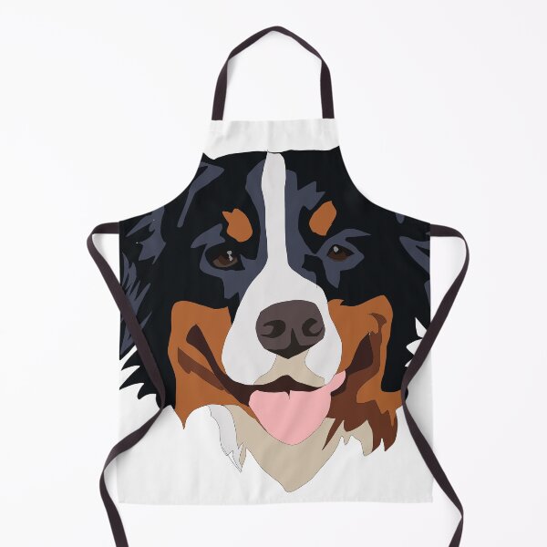 Artikelvorschau, Cute Bernese mountain dog face entworfen und verkauft von LeahcarsArt.