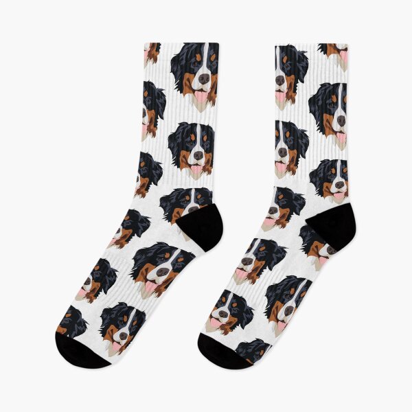 Artikelvorschau, Cute Bernese mountain dog face entworfen und verkauft von LeahcarsArt.