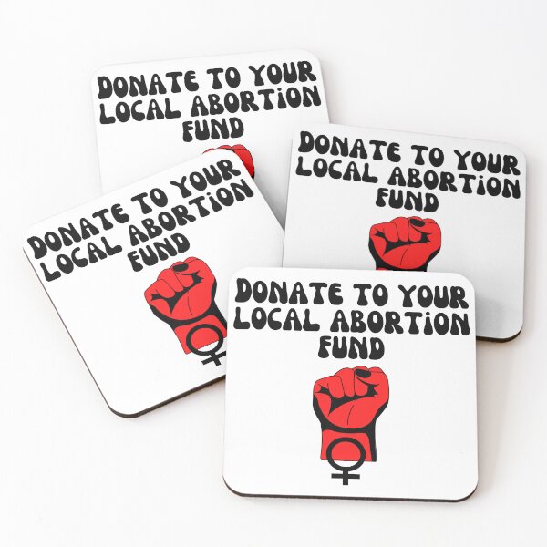 Item preview, Donate to your local abortion fund designed and sold by Bookish Blossom.