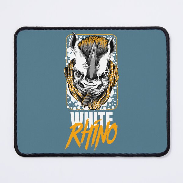 Item preview, White Rhino  Marijuana Cannabis Weed Strain  -420 Stoner Design-  Orange designed and sold by YomeHayin.