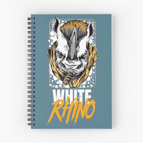Item preview, White Rhino  Marijuana Cannabis Weed Strain  -420 Stoner Design-  Orange designed and sold by YomeHayin.