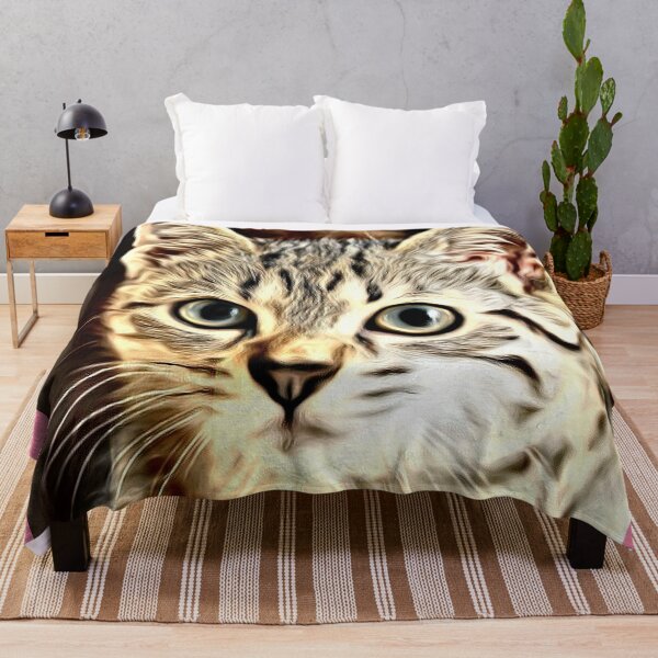 Item preview, Digital portrait of an endearing kitten designed and sold by thalasson.